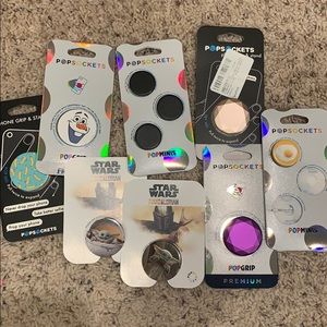 Lot of 10 pop sockets